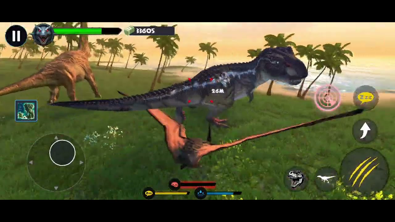 Jurassic Clash: Primal Dino Sim – PTERANODON Attack Battle! 🦖🦅🔥  (Wait for the EPIC ending!)