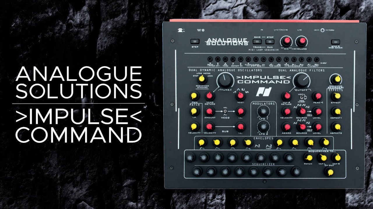 Analogue Solutions Impulse Command Sound Demo (no talking) with Empress Echosystem