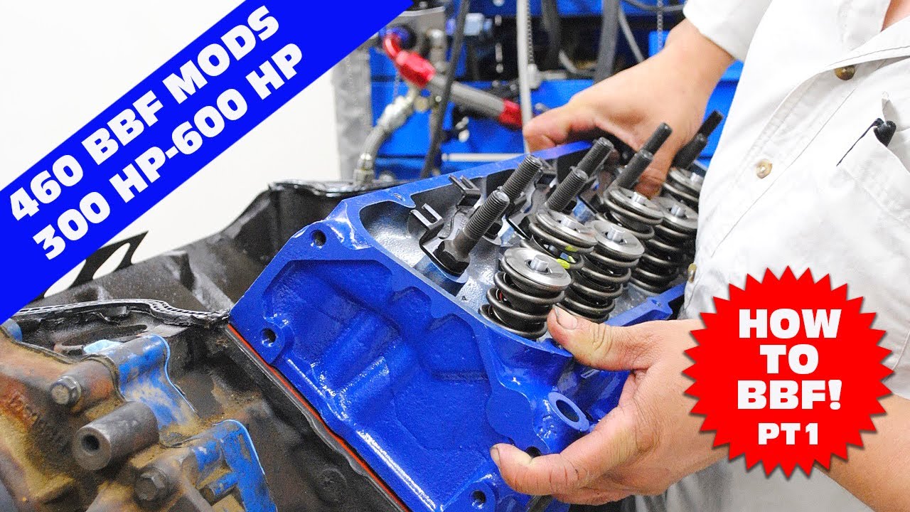 Junkyard 460 Big Block Ford Performance. Как увеличить мощность вашего двигателя. Результаты: 300...