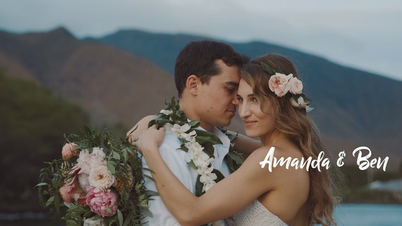 Amanda & Ben - Olowalu Plantation House, Maui