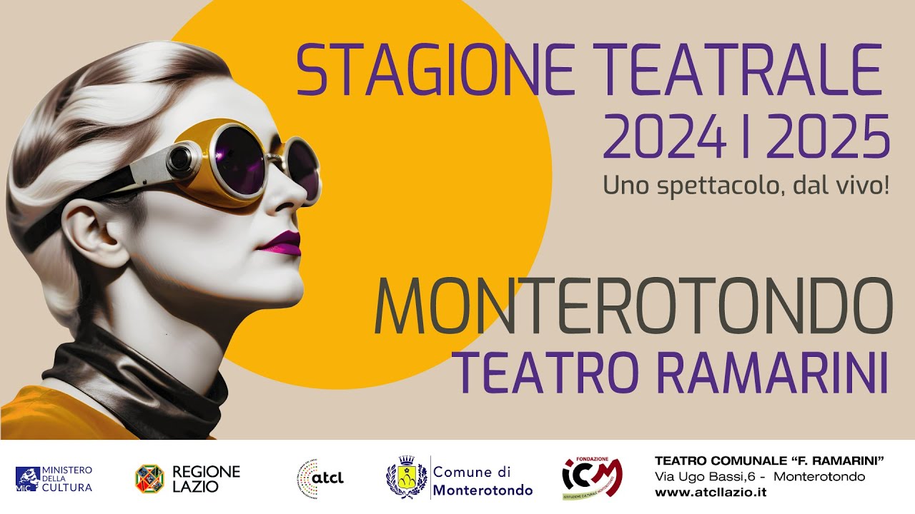MONTEROTONDO, TEATRO “F:RAMARINI” - CONFERENZA STAMPA DI PRESENTAZIONE DELLA STAGIONE TEATRALE 24_25