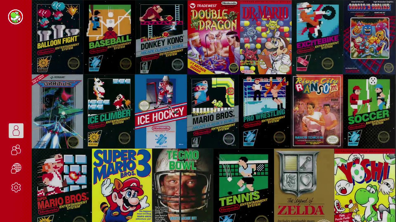 Nintendo Switch Online - NES Games Gameplay