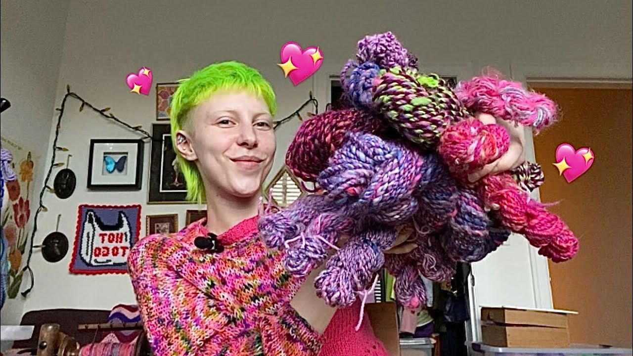 yarn yapping ep25: new JAC valentine's hand spun yarns