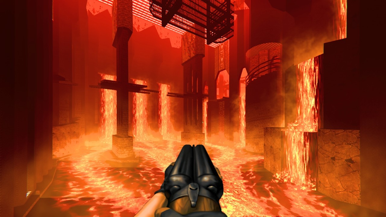 Liquid Texture Pack map is NUTS with Brutal Doom in Ultra Violence [4k 60]
