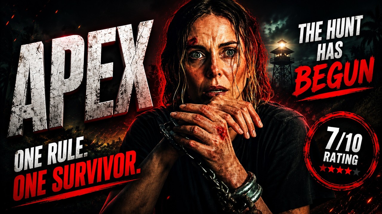 APEX (2021) Movie Review | The Deadliest Human Hunt Ever 🔥