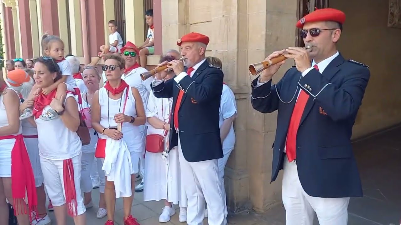 Hermanos Montero Gaiteros de Estella | Vals - Fiestas/Jaiak 2024 #gaiteros #estella #lizarra