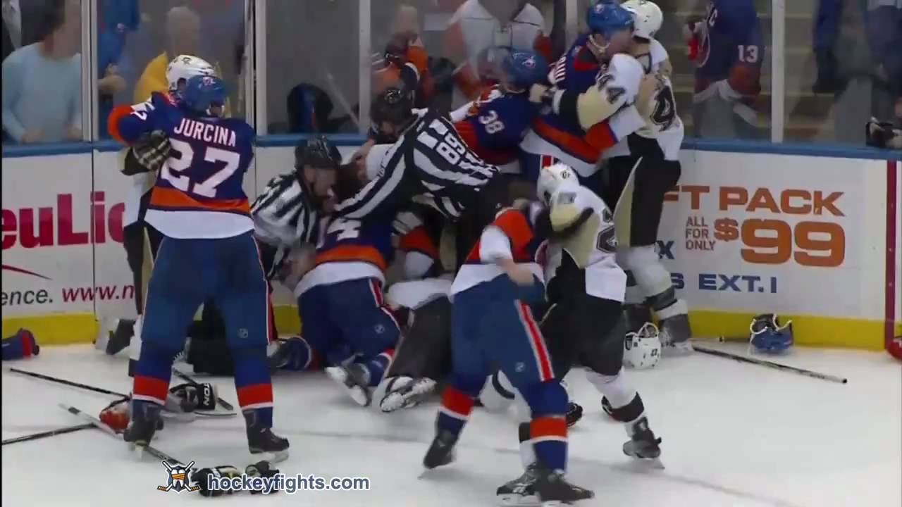 More Penguins vs Islanders Feb 11, 2011