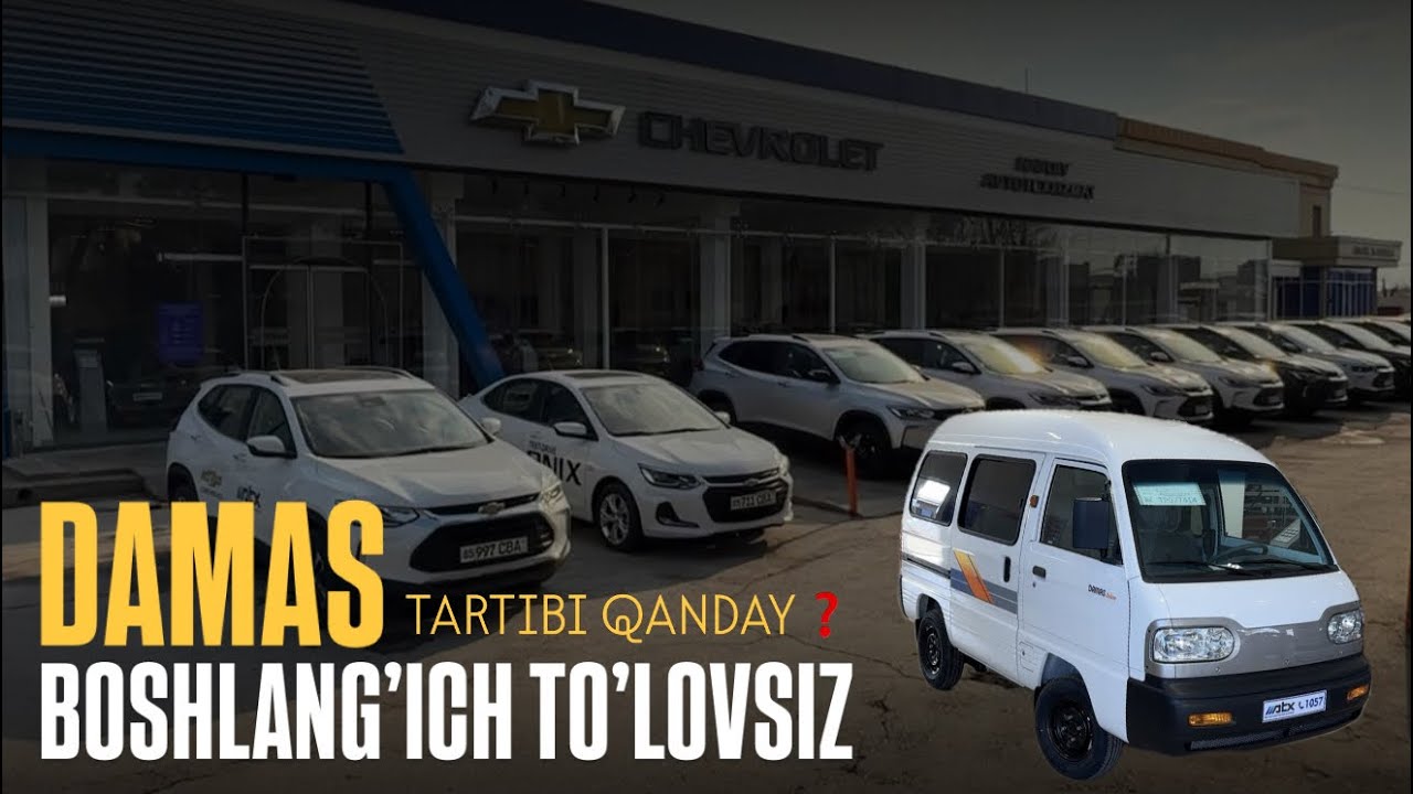 BOSHLANG’ICH TO’LOVSIZ DAMAS | AVTO_VLOGUZ