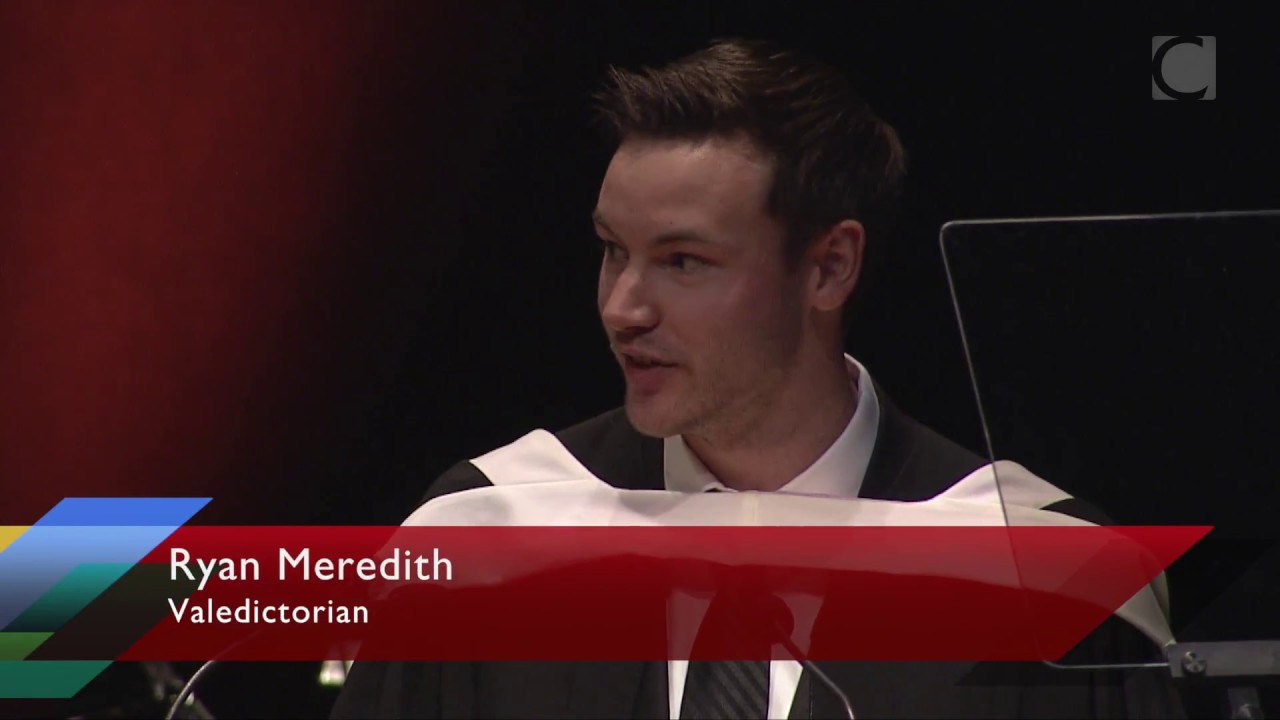 Ryan Meredith, 2017 Concordia Valedictorian