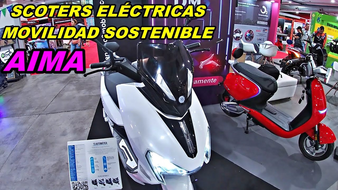 SCOTERS ELÉCTRICAS/MOTOS AIMA/ MOVILIDAD SOSTENIBLE