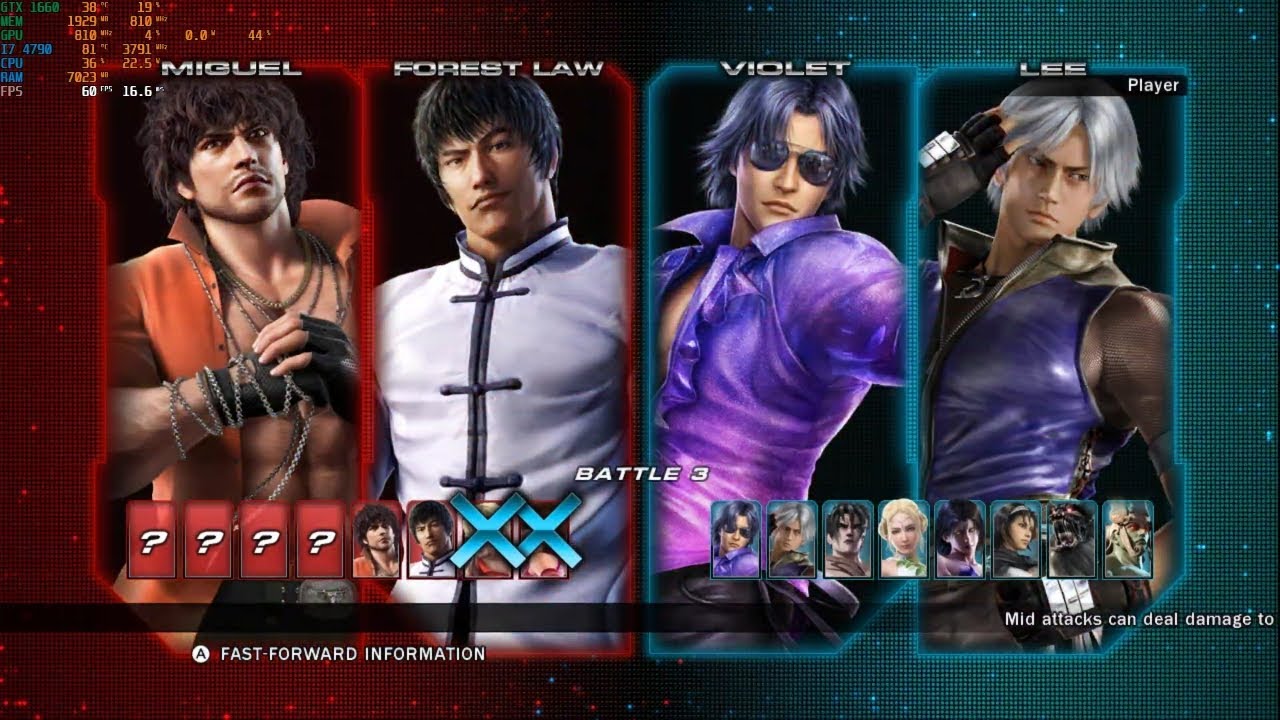 Tekken Tag Tournament 2 Wii U Edition / Team Battle Mode / Cemu 1.26.2f Gameplay
