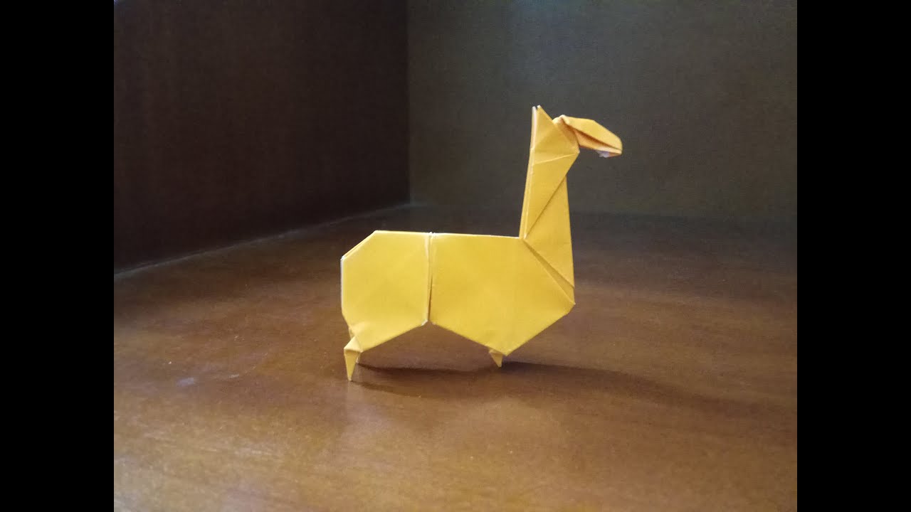 Origami Llama - How To Fold Llama