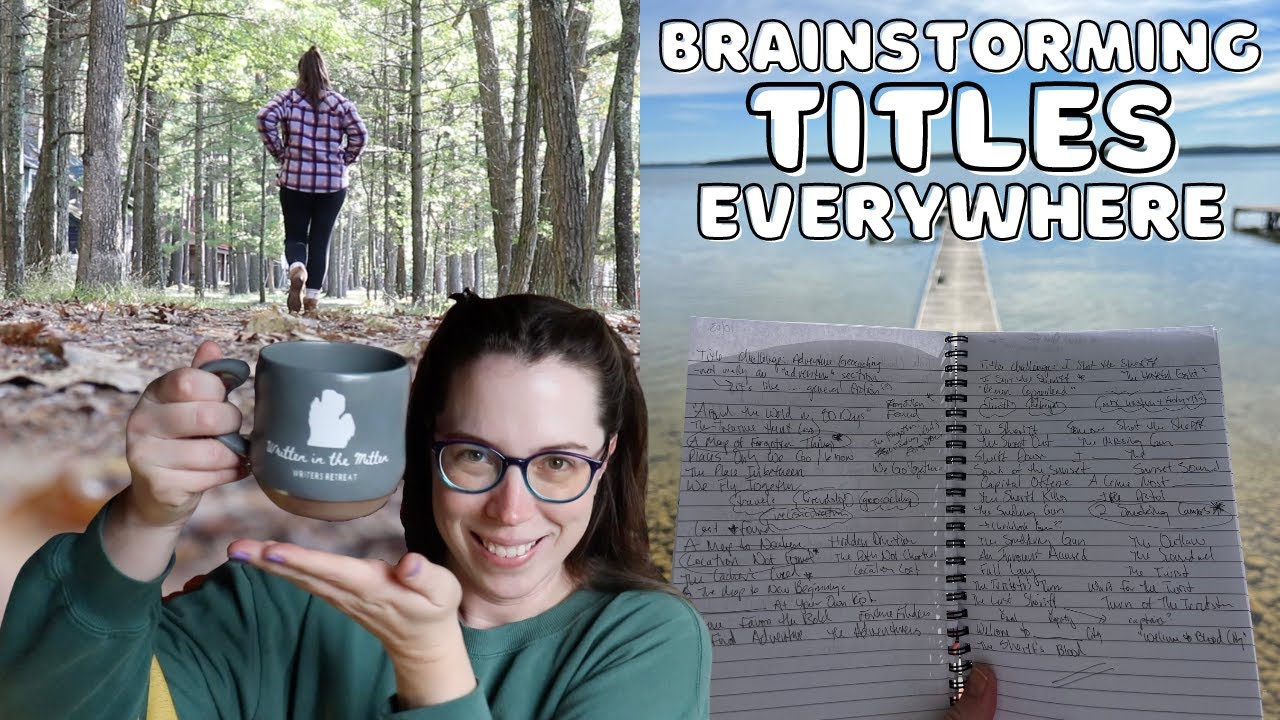 PREPTOBER WEEK 1 | choosing titles for my 7 potential NaNo projects & silly writing survey results!