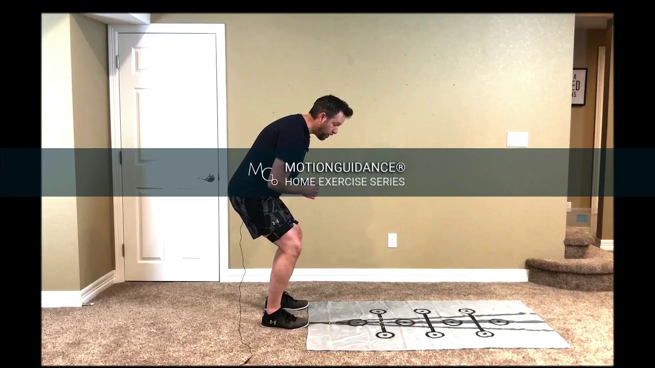 Knee Squatting Exercises with MotionGuidance&reg;