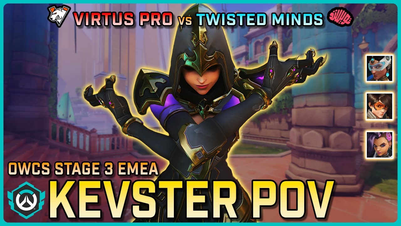 [ Kevster ] The Sombra Savant?! | Virtus Pro vs Twisted Minds | OWCS EMEA Stage 3