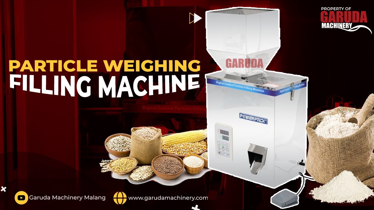 PARTICLE WEIGHING FILLING MACHINE | Mesin Pengisi dan Penimbang Otomatis
