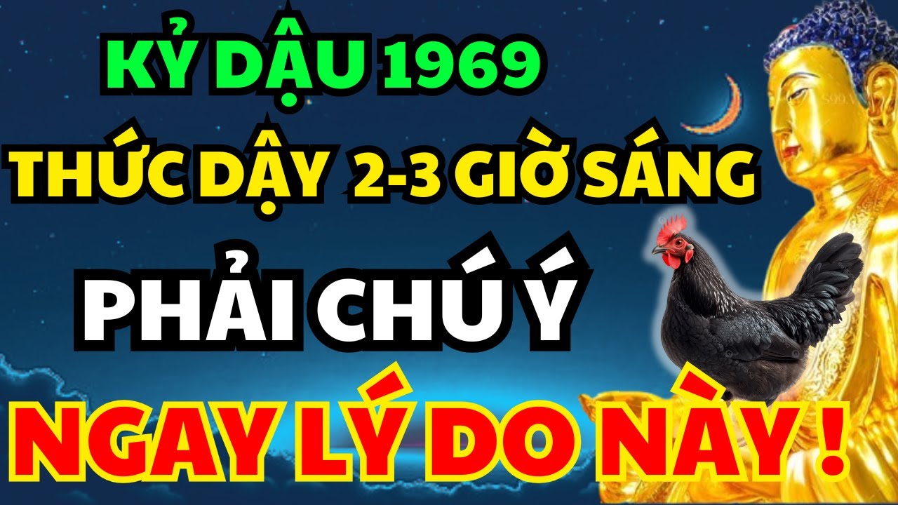 Kỷ Dậu 1969 Thức Giấc Vào Giữa Đêm Khoảng 2-3 Giờ Sáng? Nếu Có Thì Hãy Xem Hết Video Này Để Hiểu!