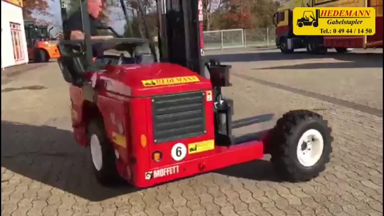Vorführung Moffett Mitnahmestapler M4 NX Serie