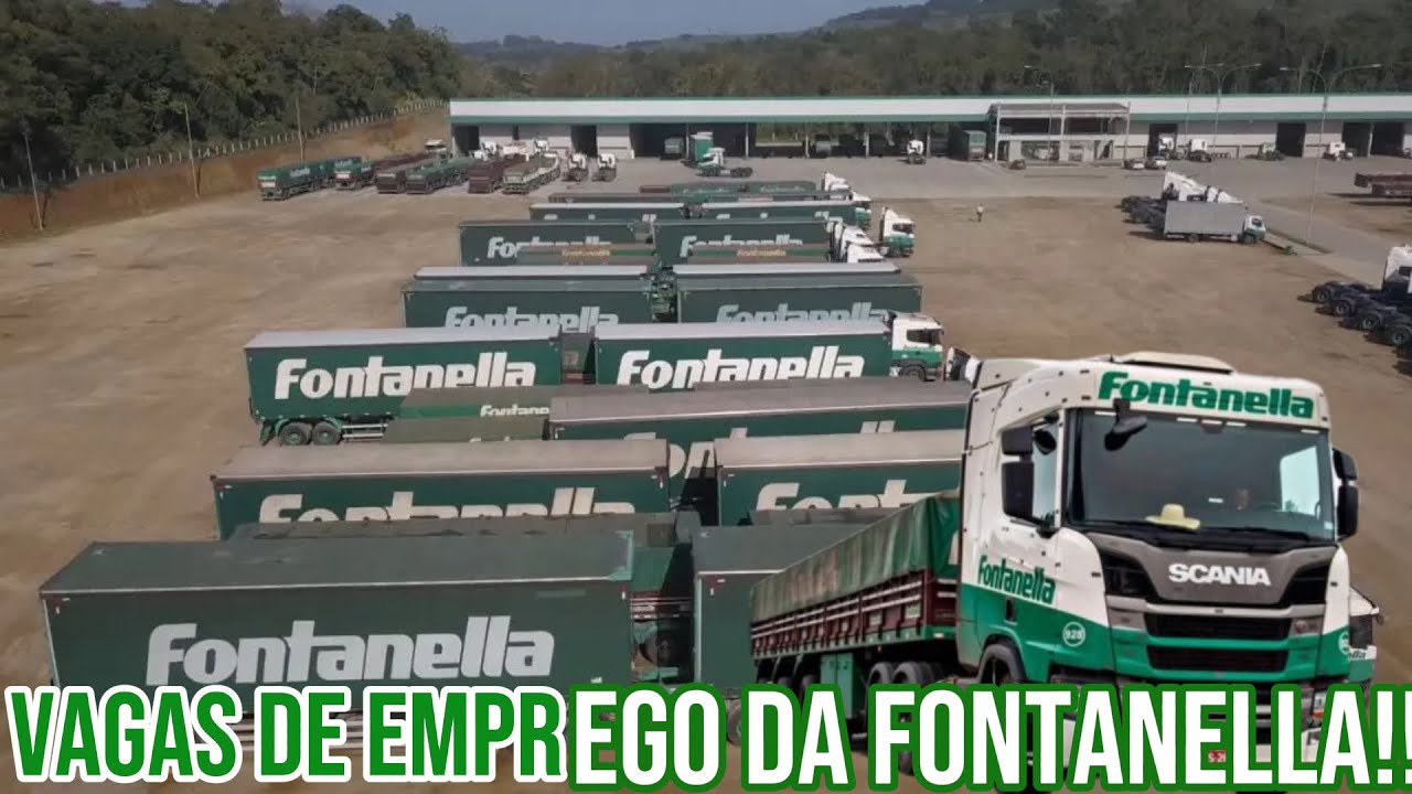 Vagas de emprego para motoristas na Fontanella transportes