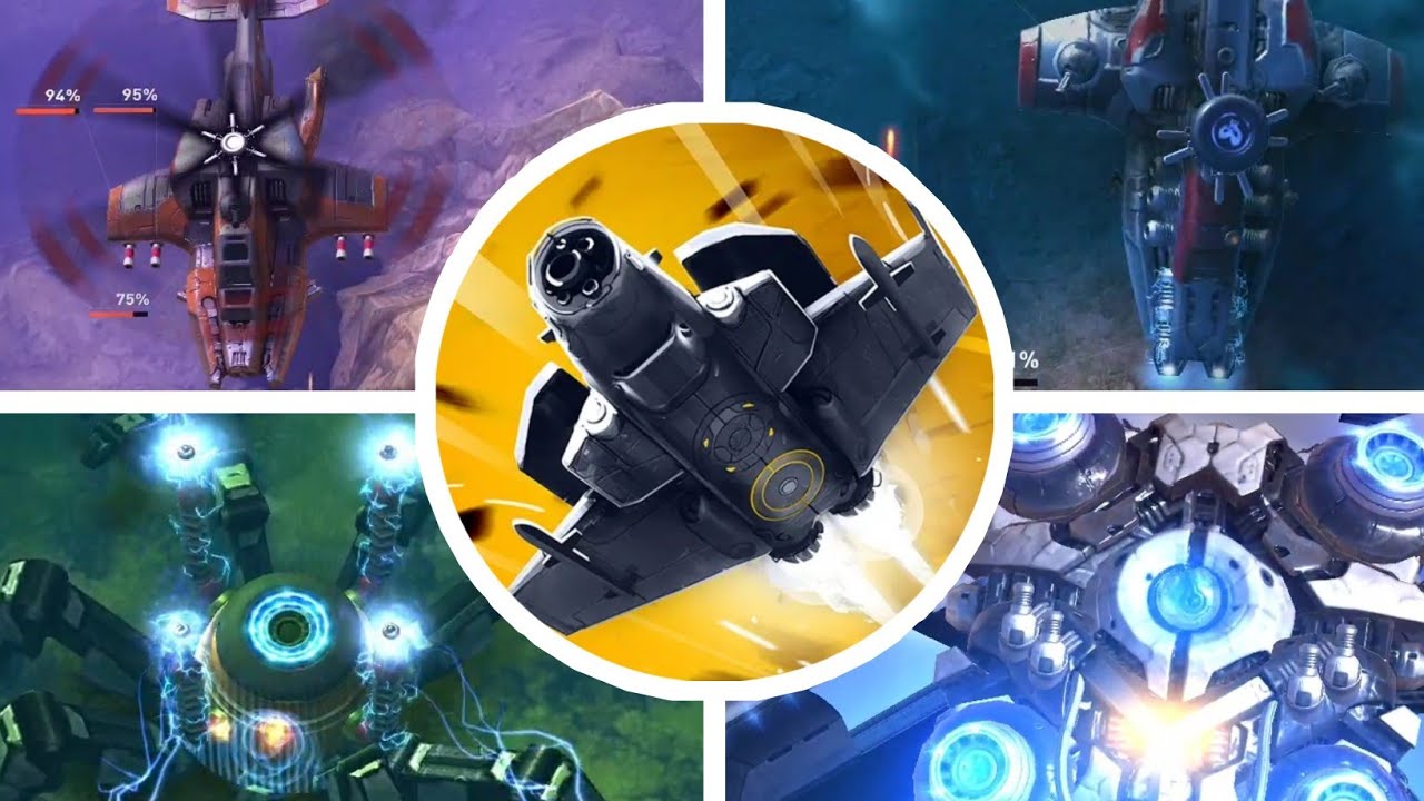 Sky Force Reloaded All Bosses