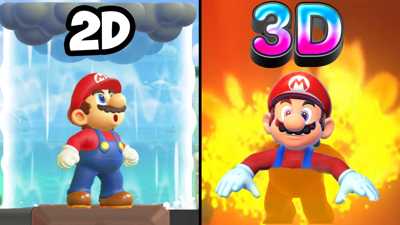 Mario Wonder, but UPGRADED from 2D to 3D