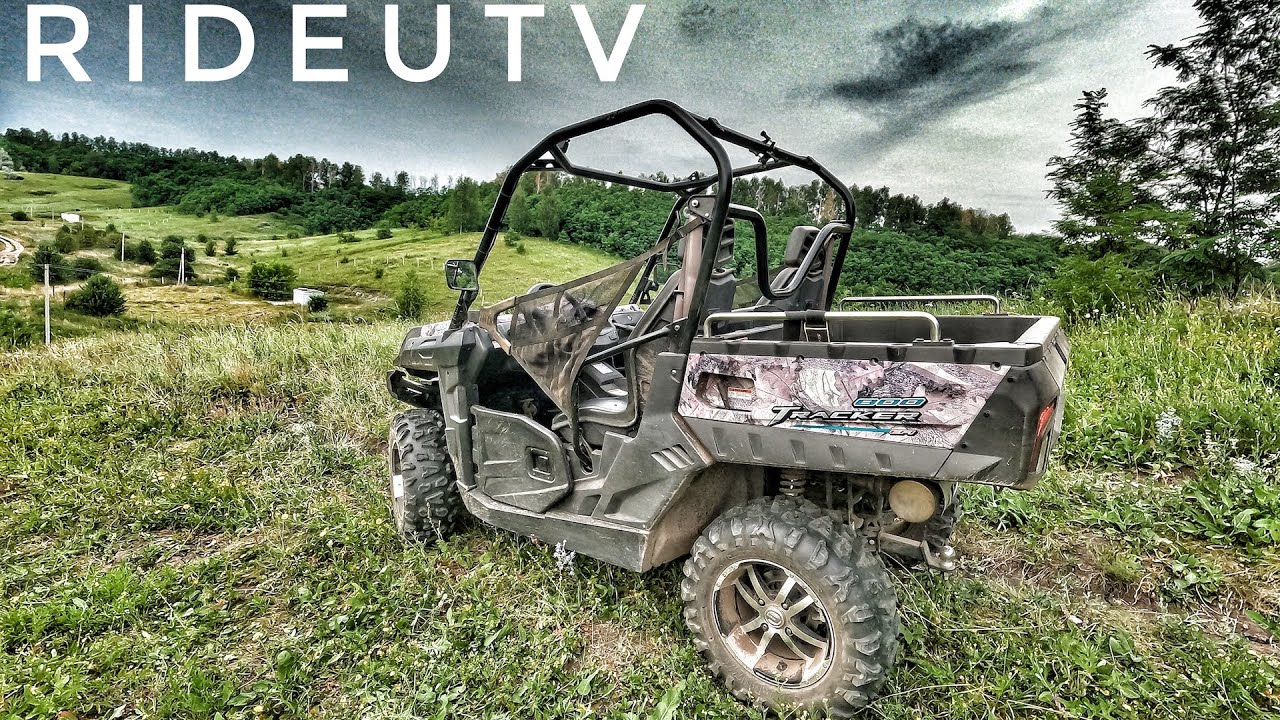 Riding on UTV CFMoto Uforce 800