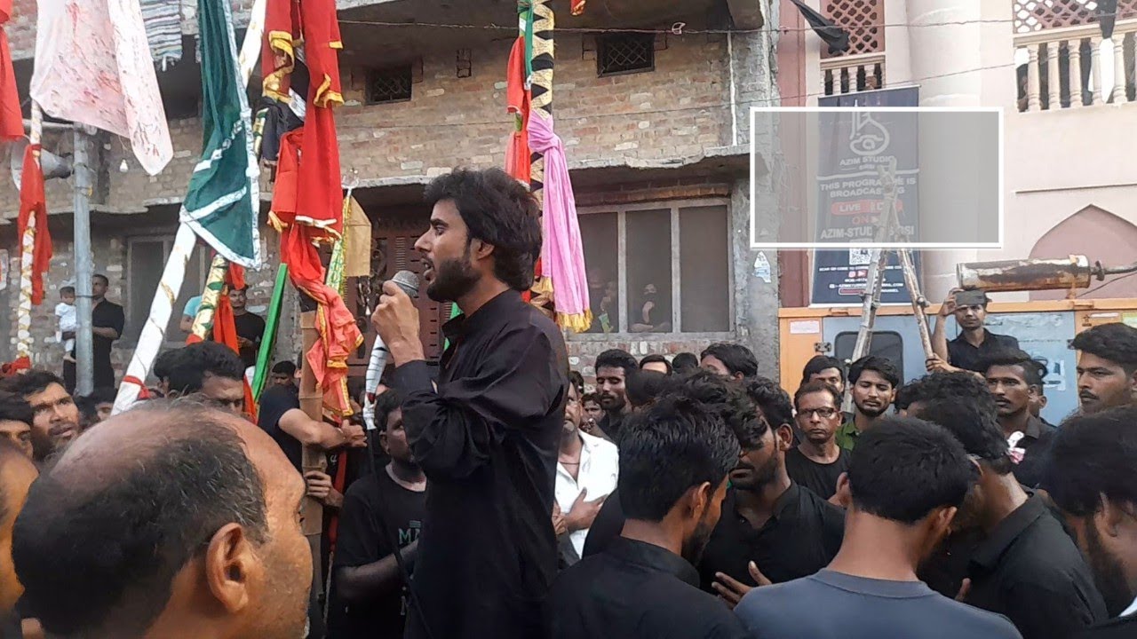 Alam Zaidi Sirsivi 10 muharram 2022 anjuman meesam e aza sirsi tujhe maqtal me jane ki ijazat du to
