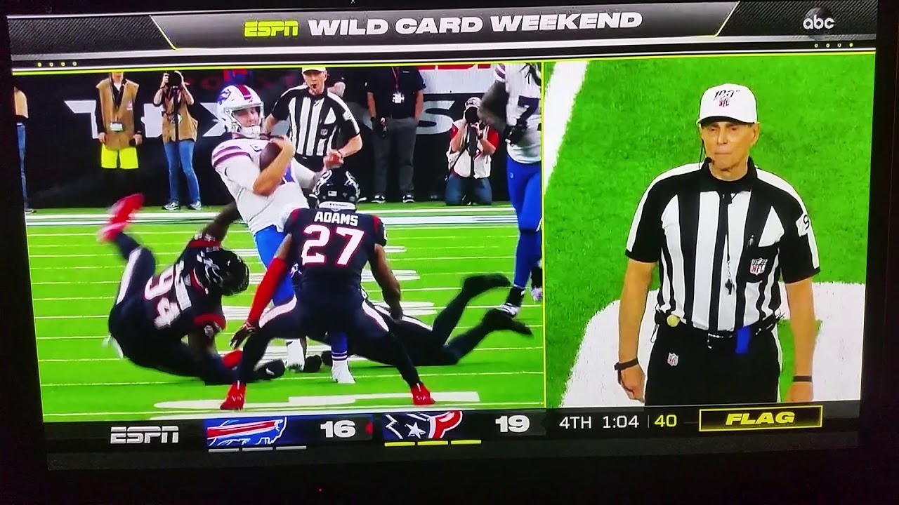 Josh Allen #17 run/backward pass Bills/Texans
