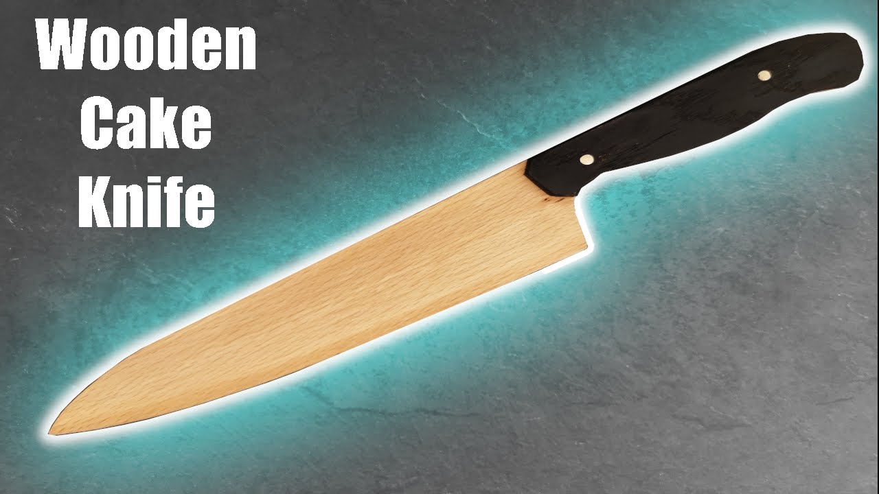 Wooden Cake Knife
