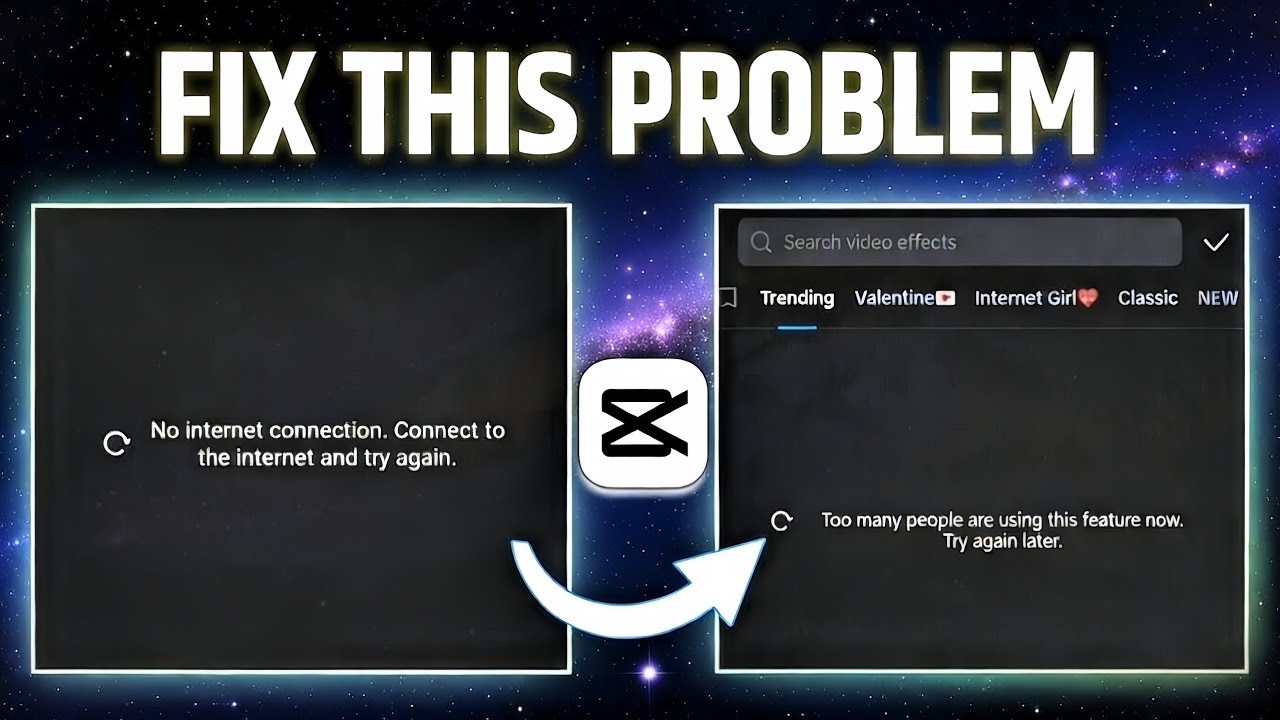 Capcut no internet Problem Fix  | Capcut all problem Solve | Capcut problem ✅