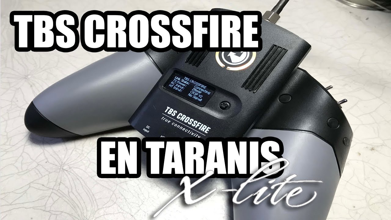 TBS Crossfire en Taranis X-lite