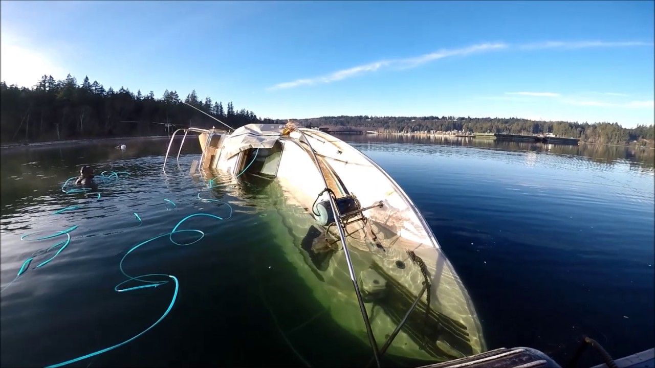 Boat Salvage in the Puget Sound
