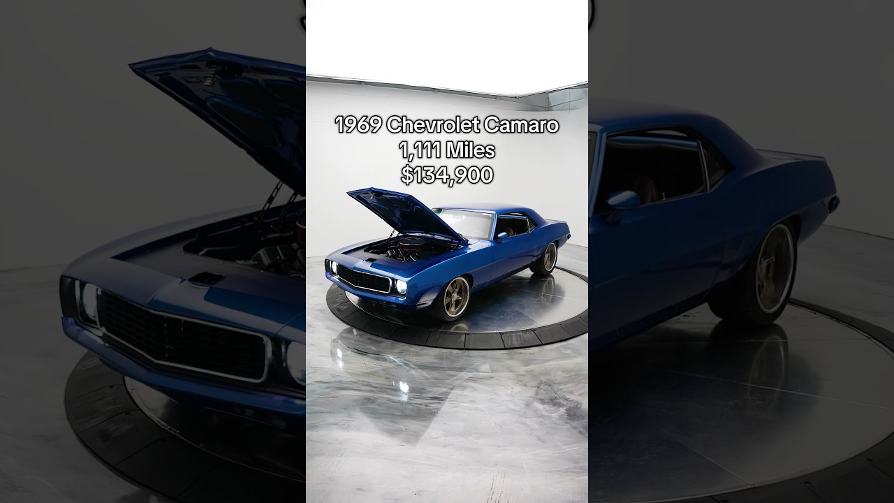A WILD 670+ Horsepower  69&rsquo; Camaro in our inventory 👀 #classiccars #classiccamaro #carsforsale