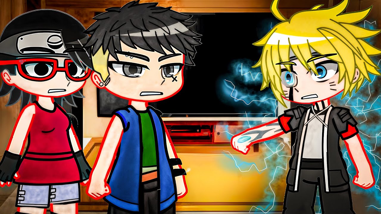 Boruto Friends React to Boruto // Two Blue Vortex // Gacha Club