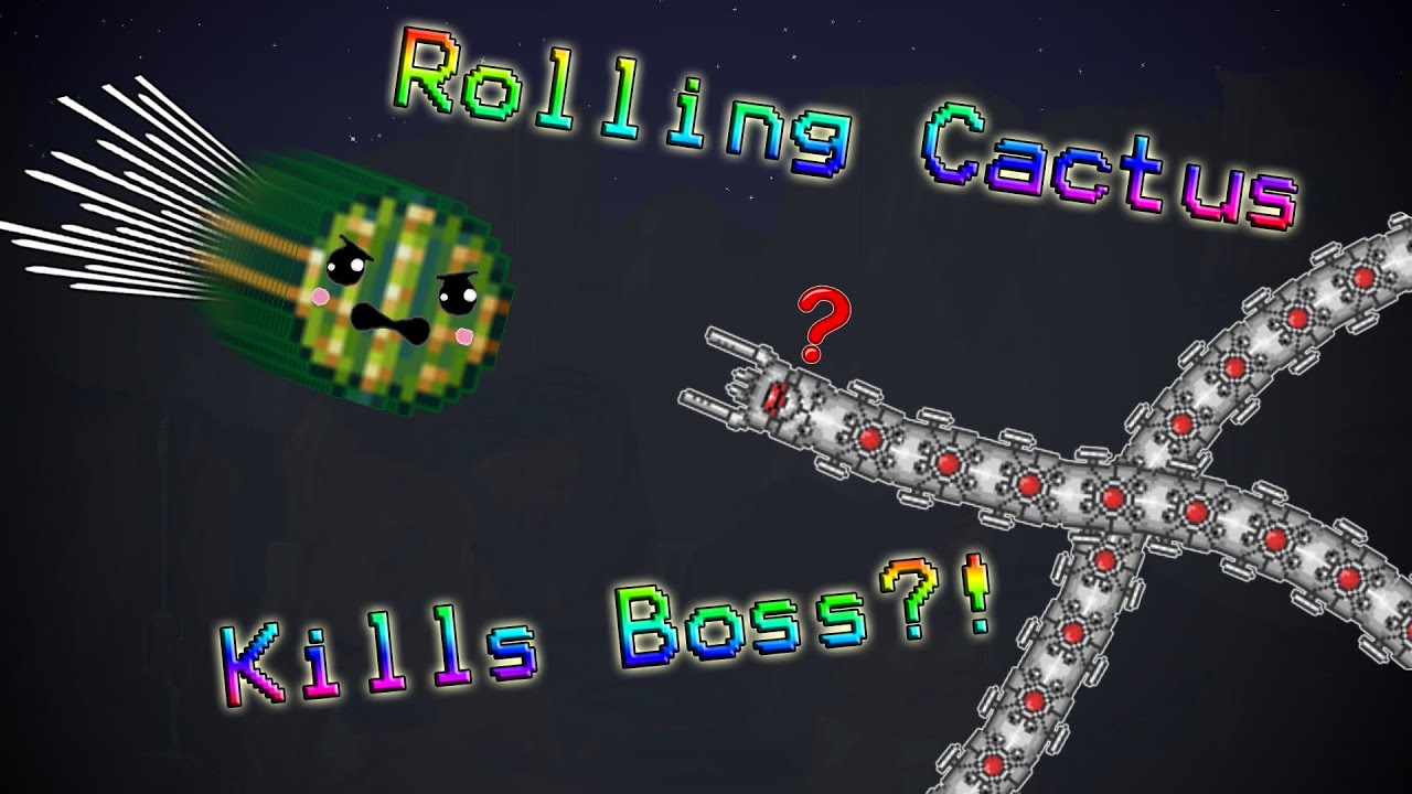Can A Cactus Kill A Terraria Boss?