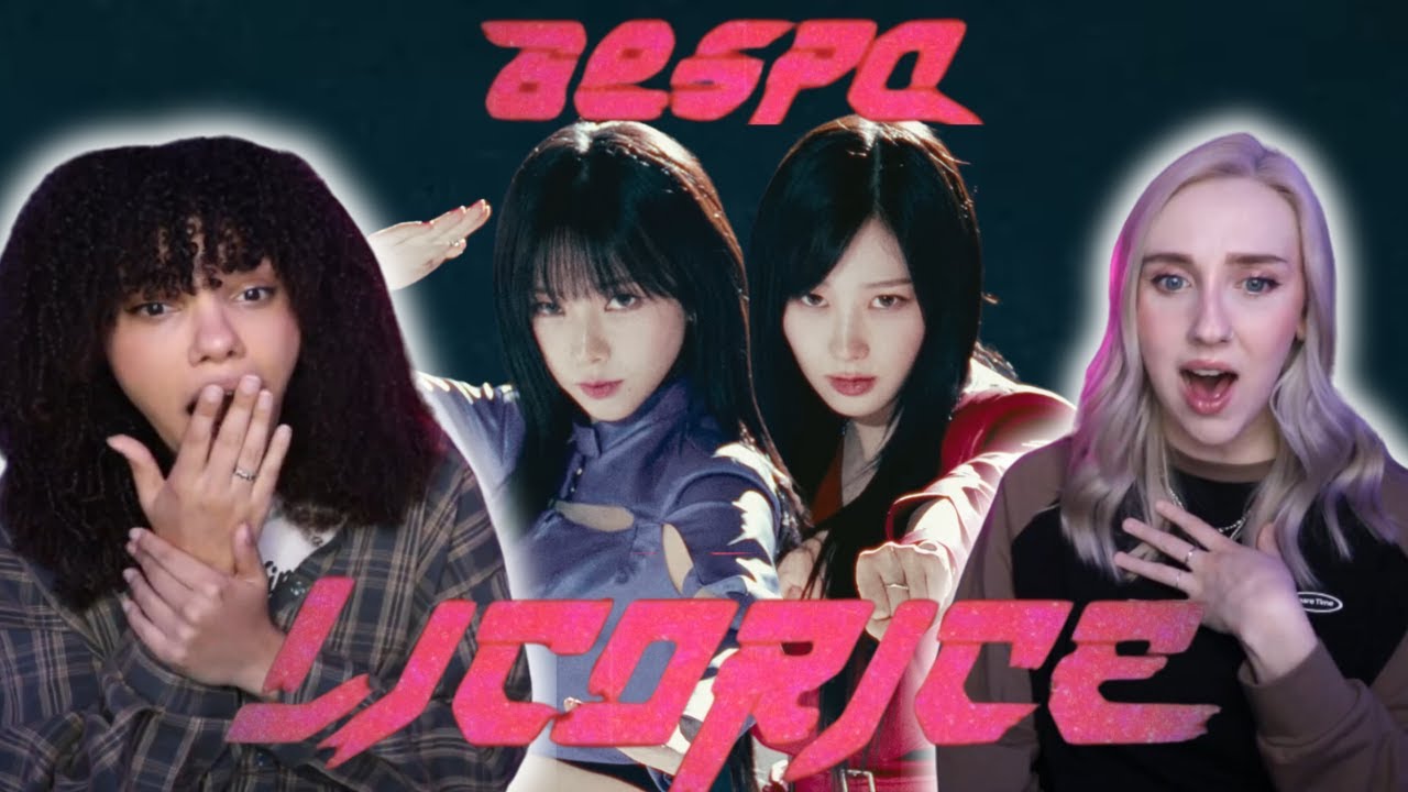 COUPLE REACTS TO aespa 에스파 'Licorice' Universe