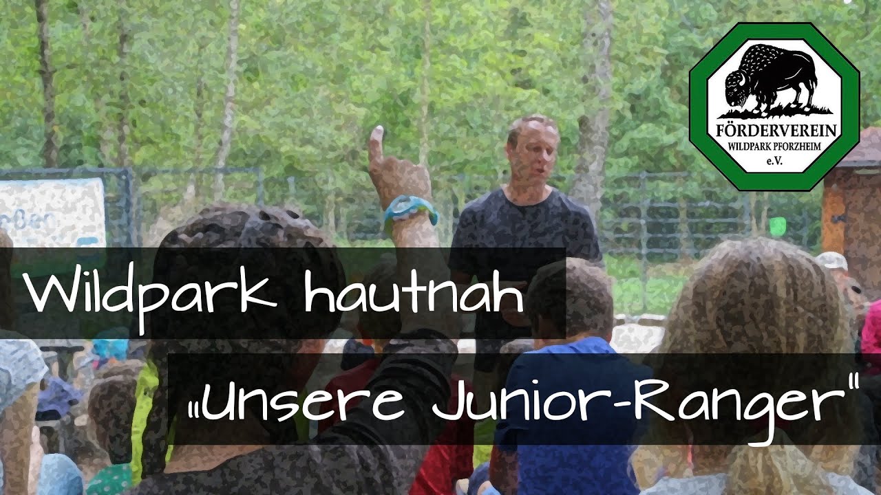 Wildpark hautnah - Unsere Junior-Ranger