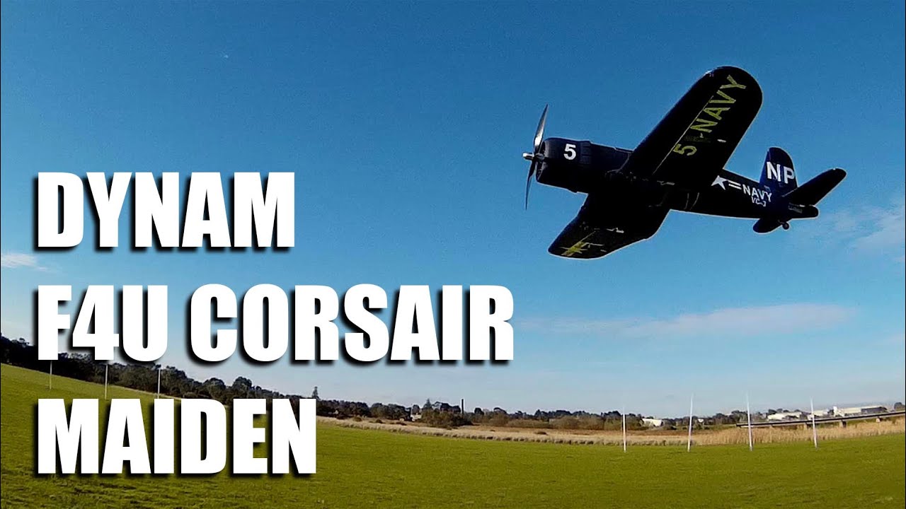 Dynam F4U Corsair maiden