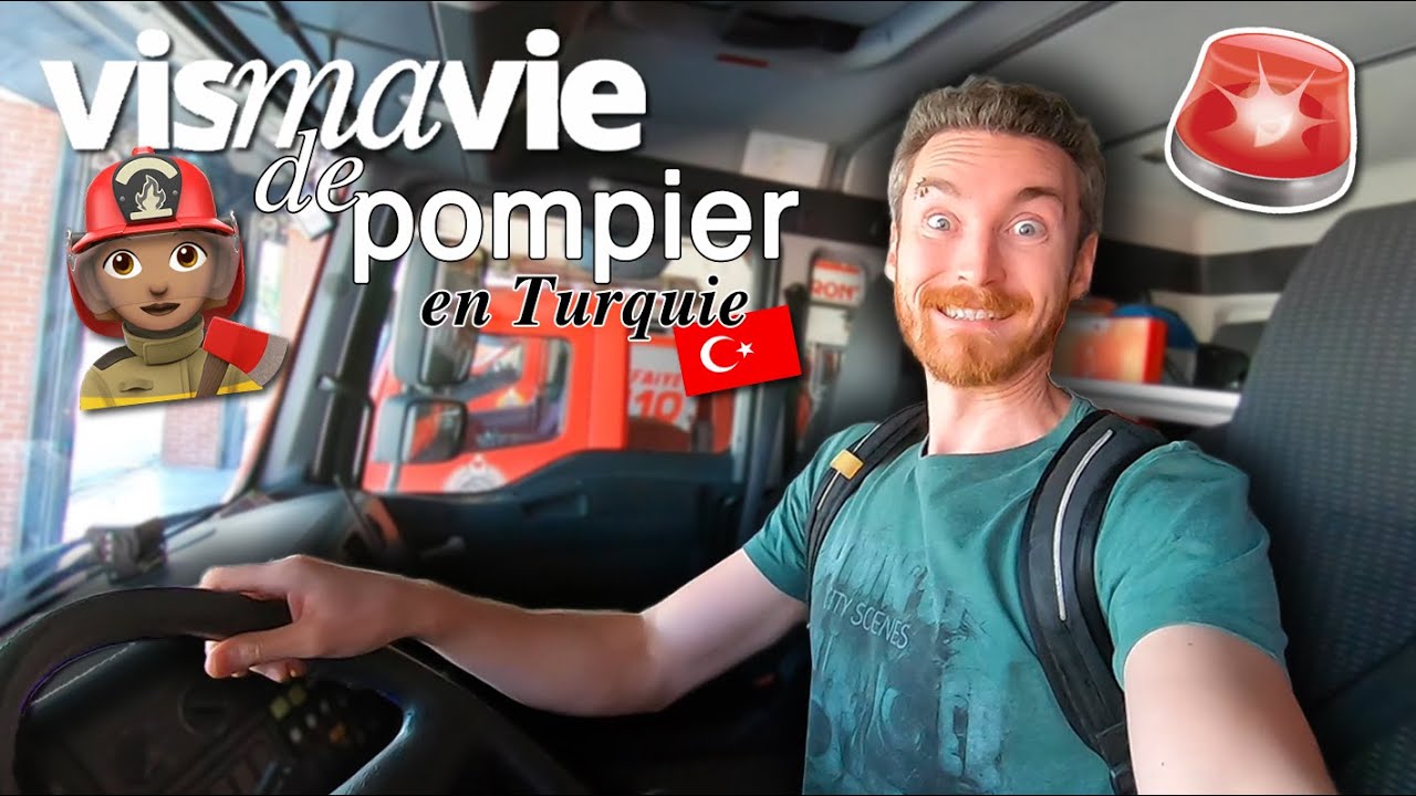 🚒 🔥 Je visite une CASERNE de POMPIERS en Turquie 🇹🇷