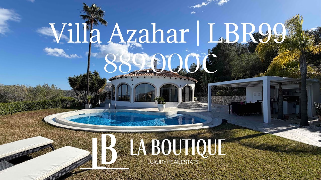 Villa Azahar I Panoramic Elegance in La Sella I 889.000€ I LBR99