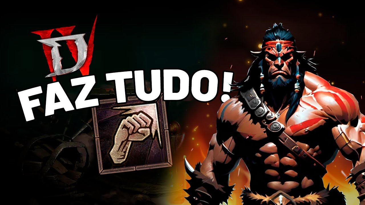 Guia de BASH! O Bárbaro que faz TUDO em Diablo 4!