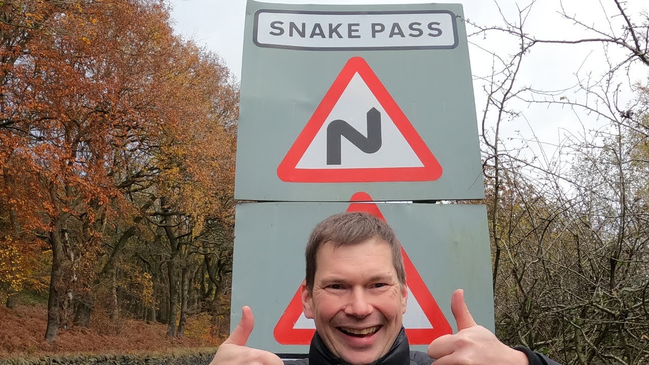 The Snake Pass driven in a SLK 350 V6 (Exhaust cam)