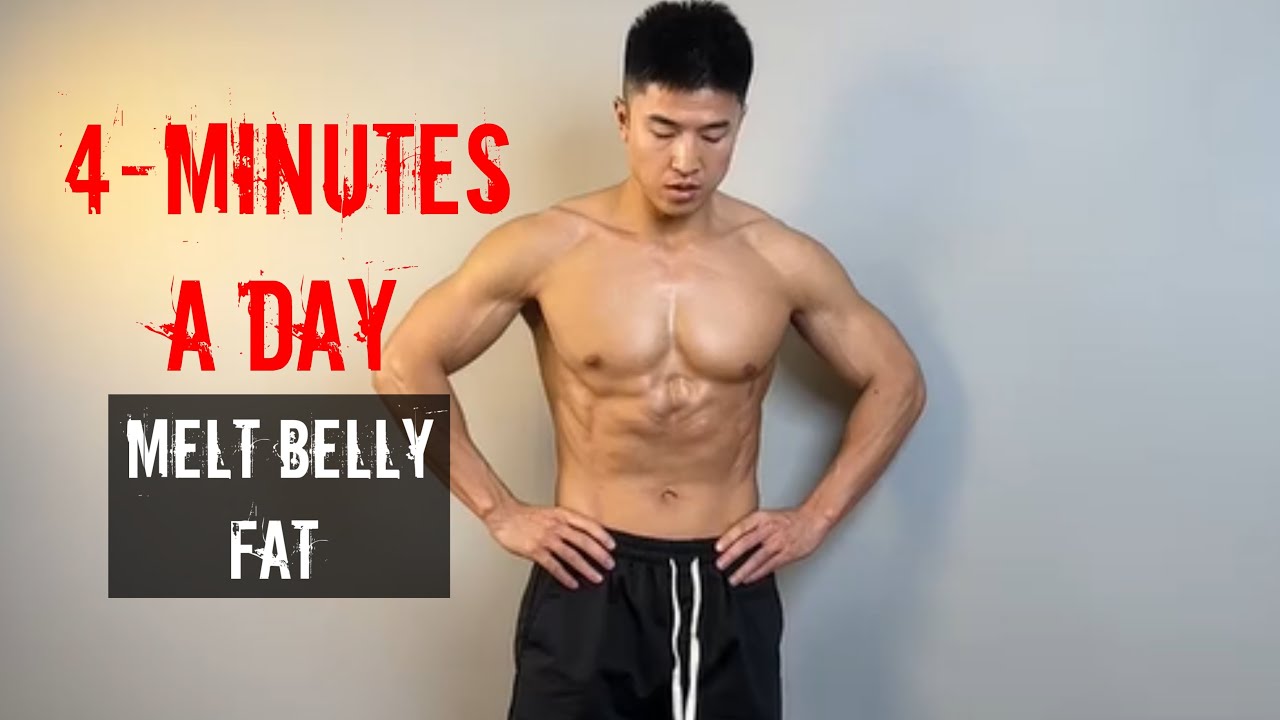 Melt Belly Fat in Just 4 Minutes a Day! (No Equipment Needed) 🔥