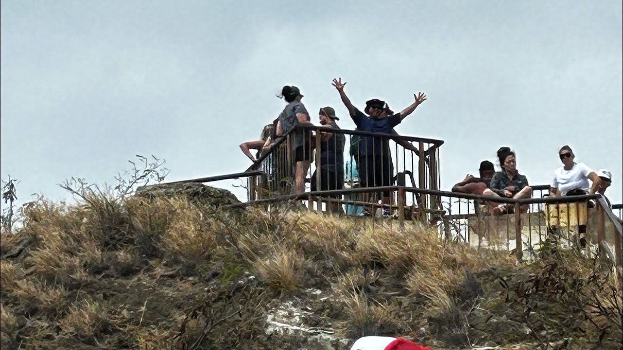 Hiking Diamond Head with CIDP