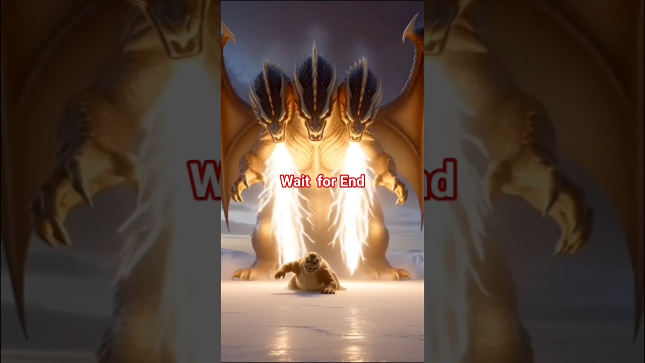 Godzilla & King Kong vs Ghidorah 🥶🔥 | Antarctica Final Battle | Epic Monster Fight