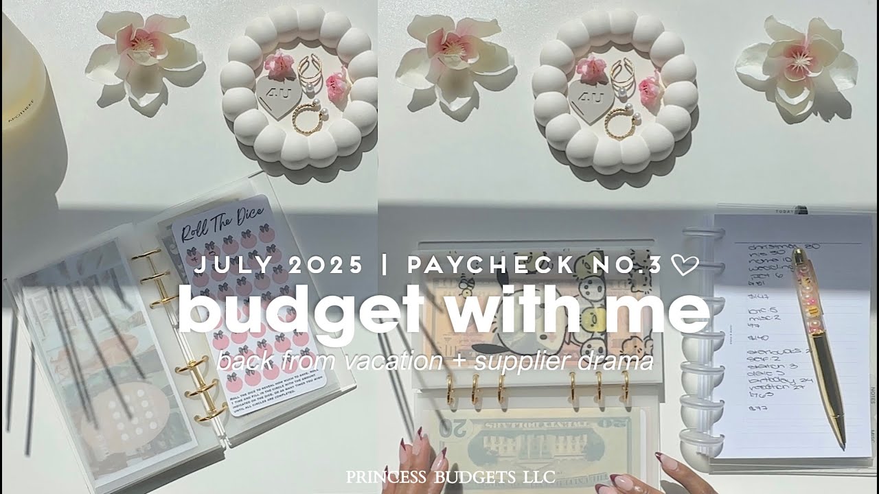 BUDGET WITH ME ❀ | july no.3 | $1,000 | 2025