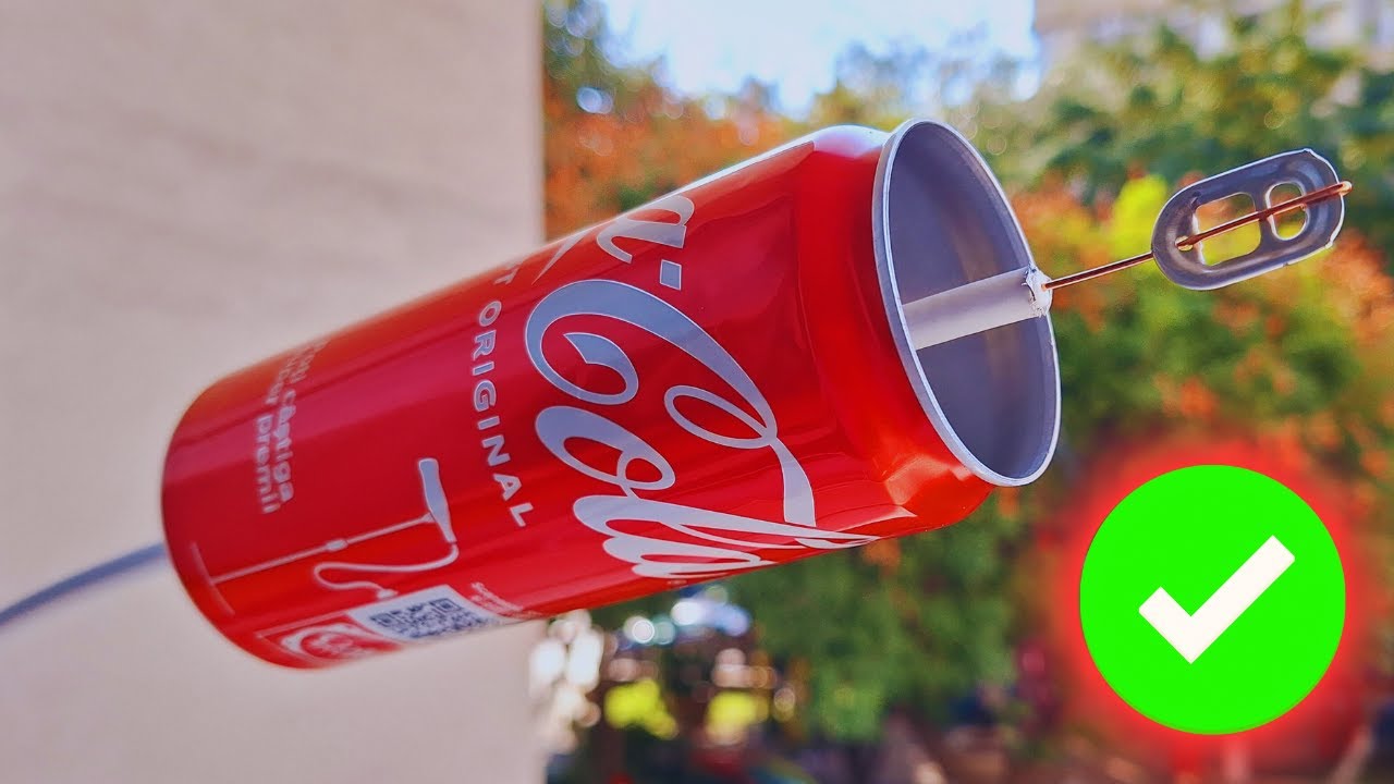 🔥 Say goodbye to cable TV: Learn How to build your own 4K TV antenna from a coke can 🔥