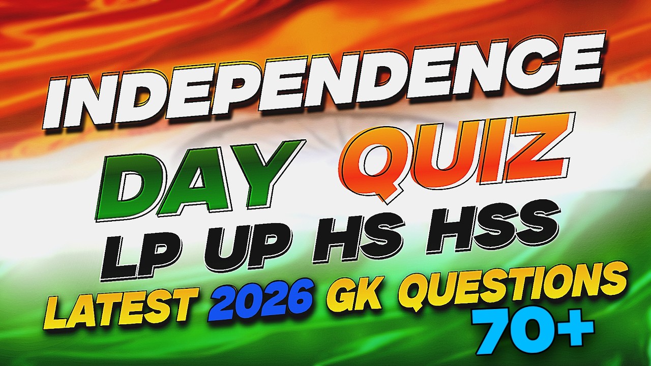 Independence day quiz English India independence day quiz 2026