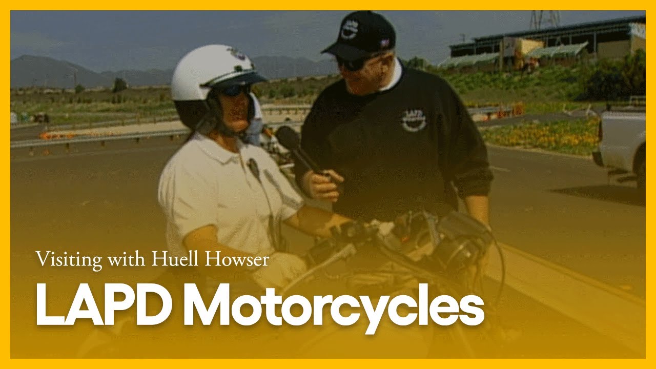 LAPD Motorcycles | Visiting with Huell Howser | PBS SoCal