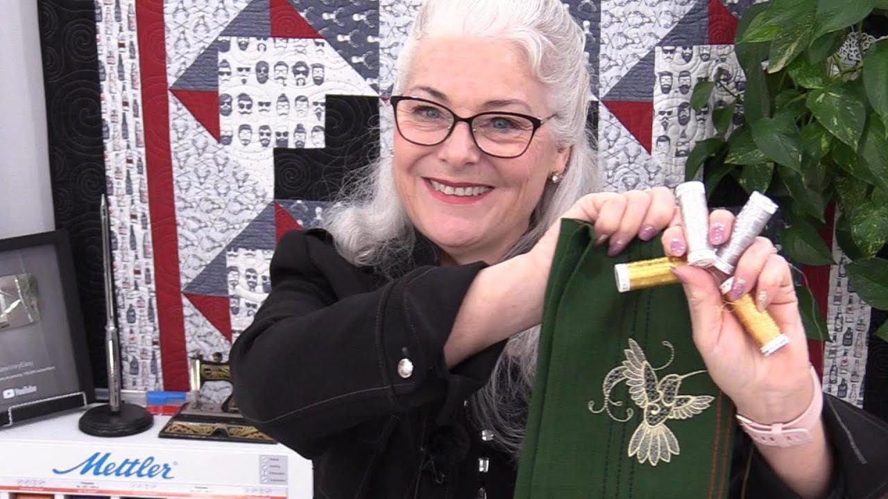 Tips on Sewing with Metallic Thread